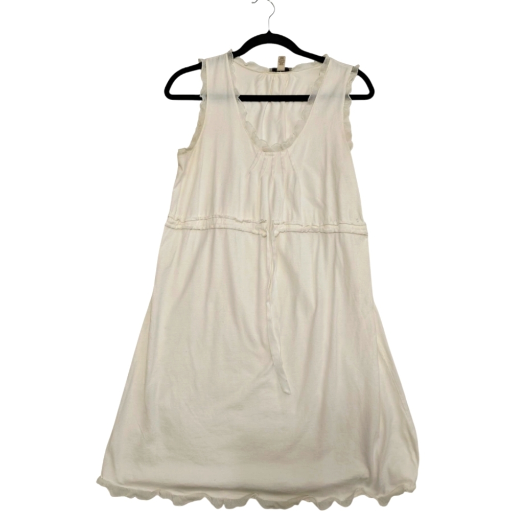 Vera Wang Cream Sleeveless Chemise Slip